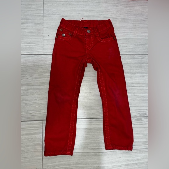 Red true religion boy jeans {firm on price} - Picture 2 of 8